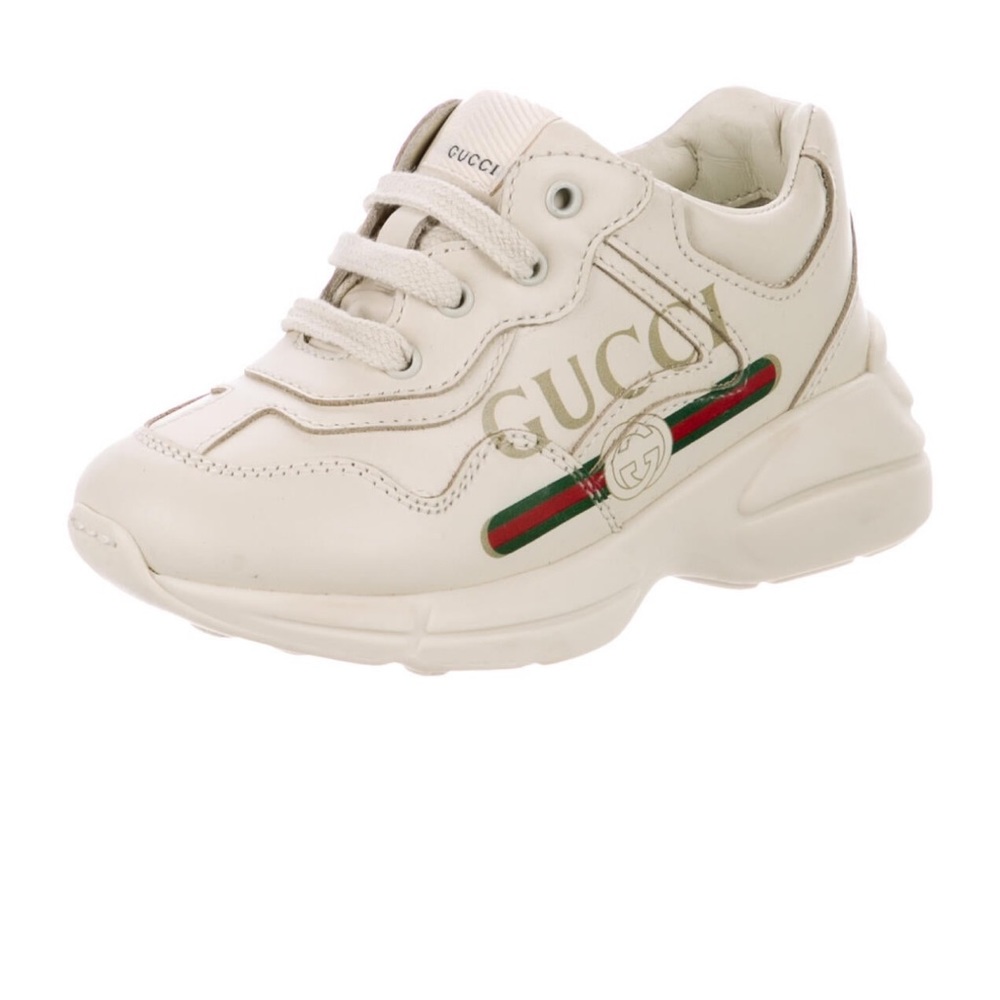 GUCCI Size 22 Rhython sneakers